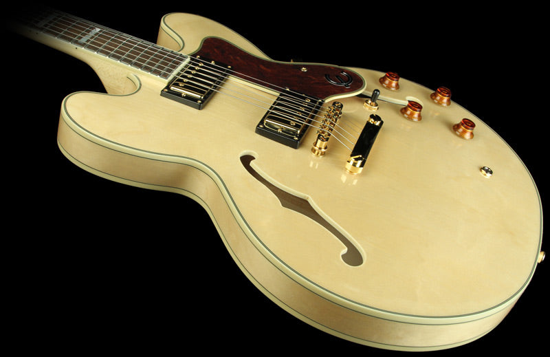 Used Epiphone Sheraton II Electric Guitar Natural | The Music Zoo