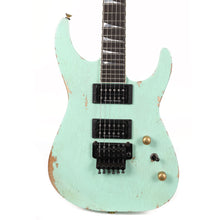 Jackson Custom Shop Music Zoo Exclusive Nitro Aged SL2H-V Soloist Surf Green