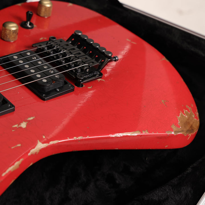 Jackson Custom Shop Nitro SL2H-V Soloist Relic Fiesta Red