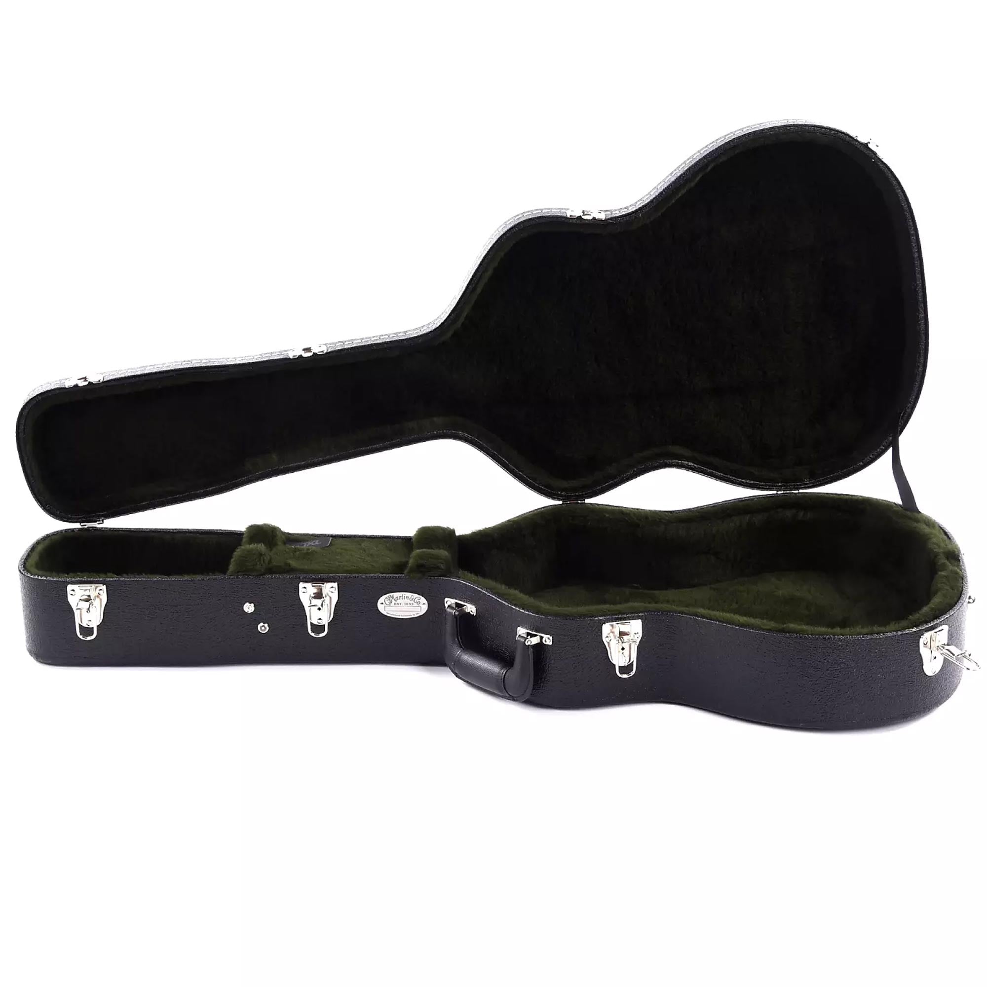 Martin 14-Fret 000 / OM Acoustic Guitar Hardshell Case Black and