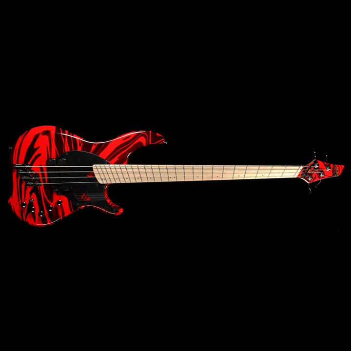 Dingwall NG2 Adam Nolly Getgood Fan Fret 4-String Bass Ferrari Red Swirl Gloss