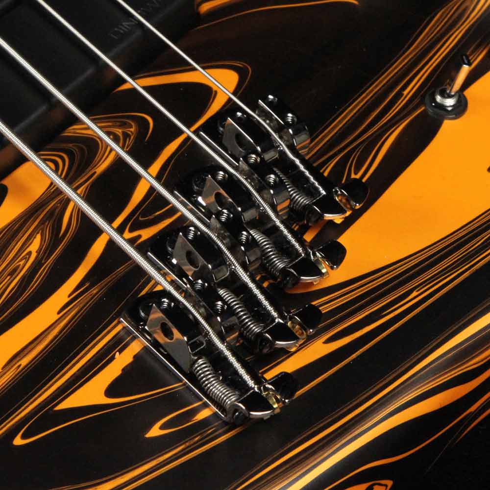 Dingwall NG2 Adam Nolly Getgood Fan Fret Lambo Orange Swirl — 6