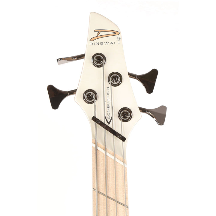 Dingwall NG2 Adam Nolly Getgood Fan Fret 4-String Bass Ducati White Matte