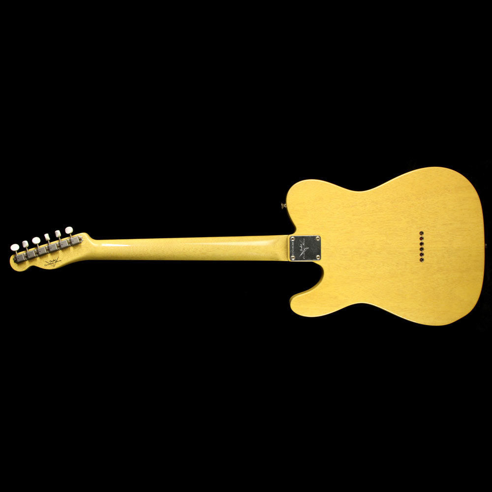 Used 2011 Fender Custom Shop Dale Wilson '60s Telecaster Relic Electric Guitar TV Yellow — 3