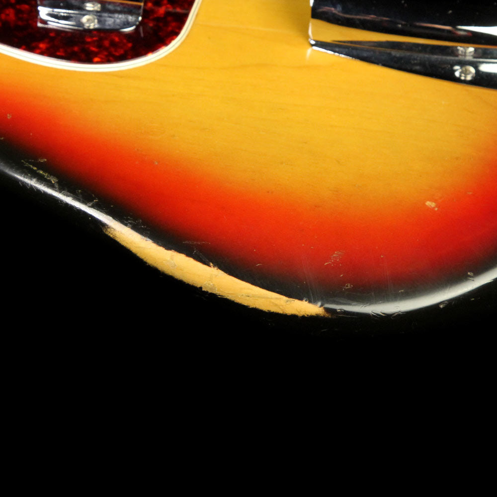 Used 1973 Fender Jazz Bass Electric Bass 3-Tone Sunburst — 5