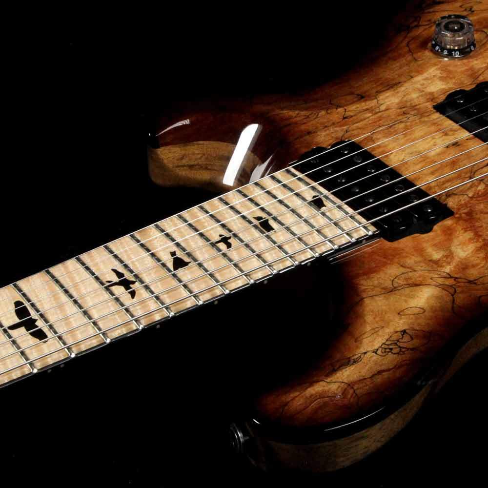 PRS Custom 24 Private Stock Fanned Fret 7-String Smoke Burst — 5