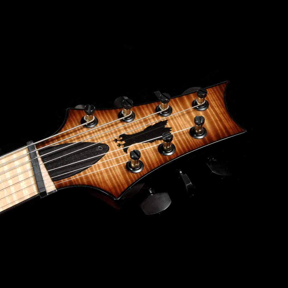 PRS Custom 24 Private Stock Fanned Fret 7-String Smoke Burst — 6