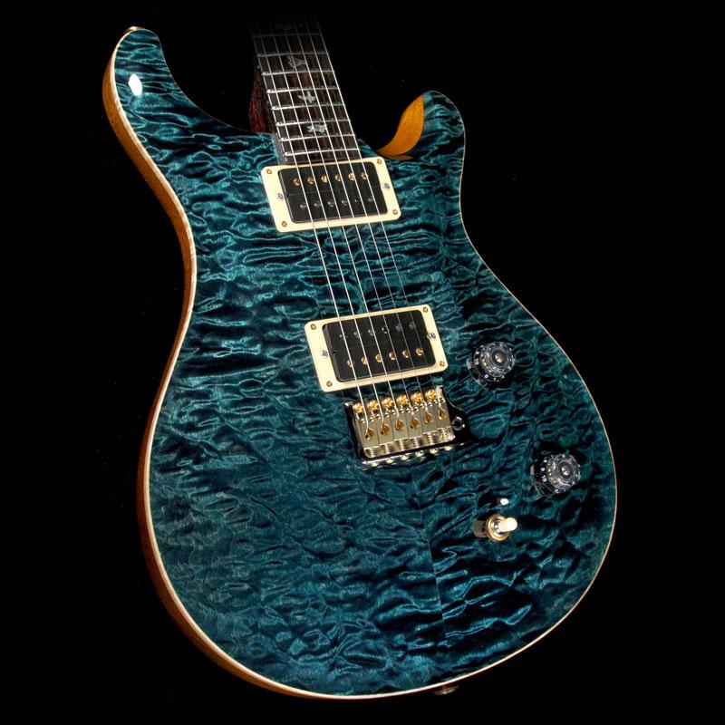 PRS Private Stock Custom 22 Slate Blue Quilt Maple and Korina — 2