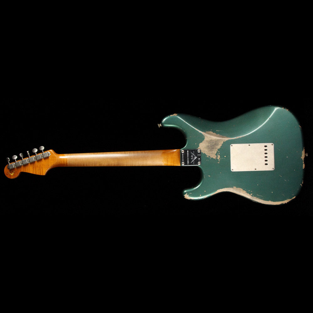 Fender Custom Shop 1959 Stratocaster Limited Sherwood Green Metallic Heavy Relic — 3