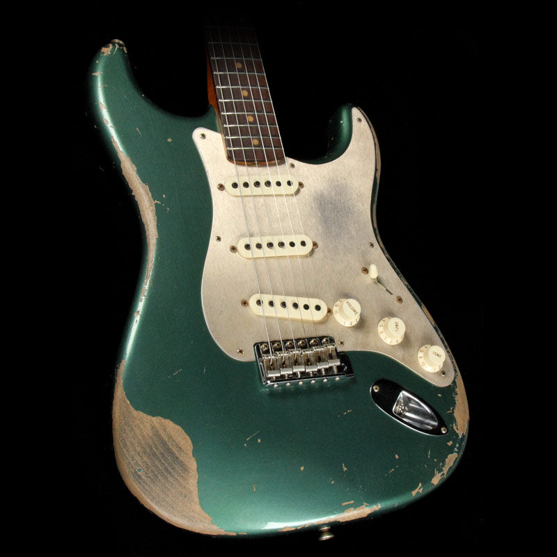 Fender Custom Shop 1959 Stratocaster Limited Sherwood Green Metallic Heavy Relic — 1