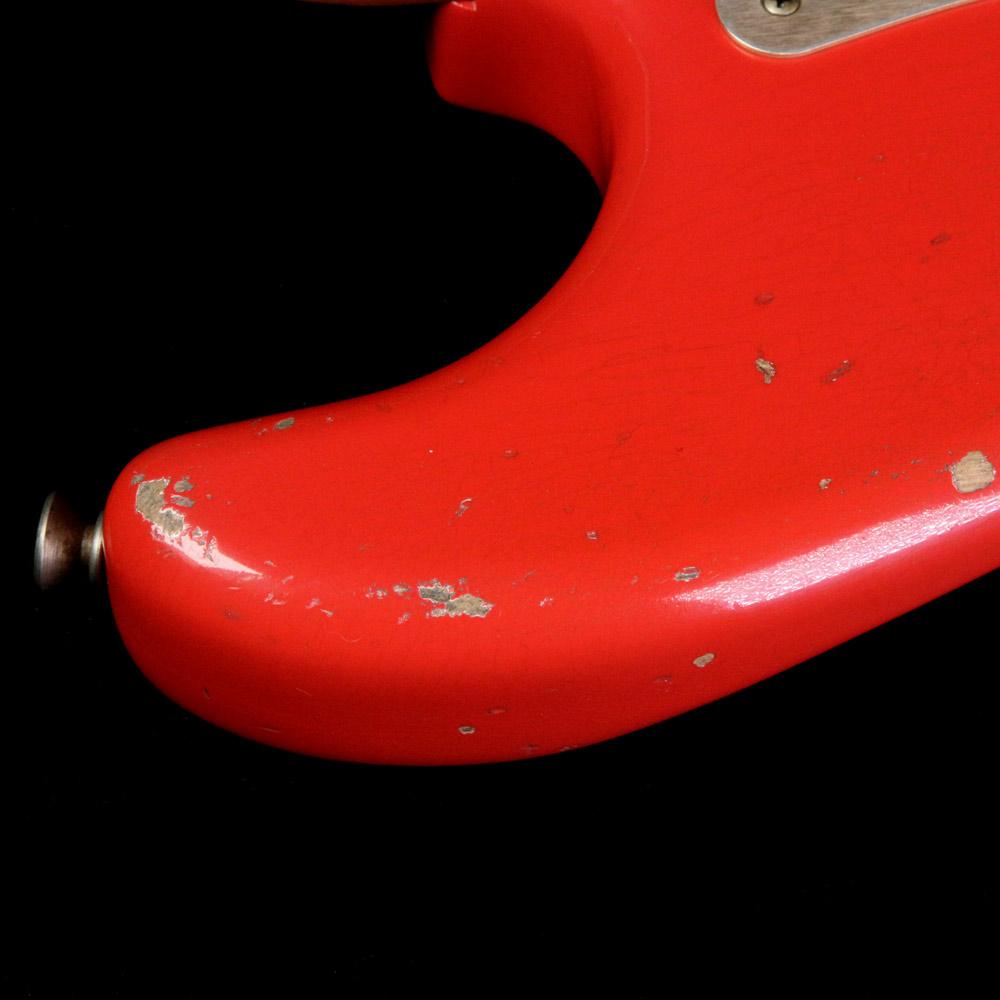 Fender Custom Shop Limited Edition 1959 Stratocaster Heavy Relic Electric Guitar Aged Fiesta Red — 6