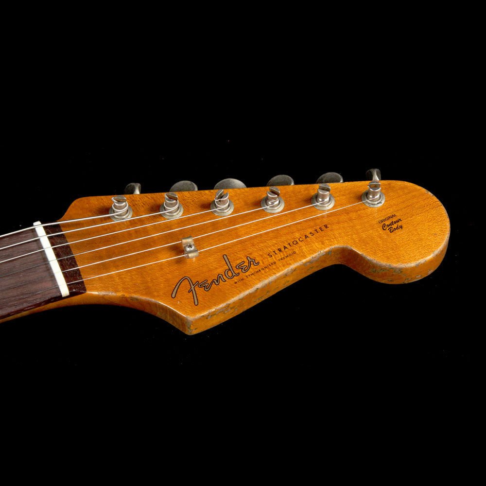 Fender Custom Shop Limited Edition '59 Stratocaster Electric Guitar Aged Olympic White — 4