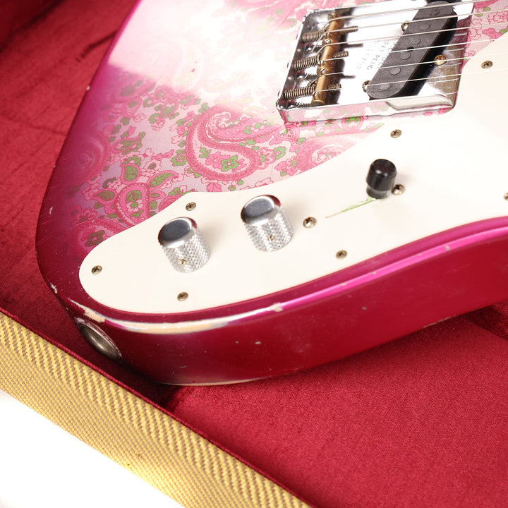 Fender Custom Shop Limited Edition 50's Thinline Telecaster Relic Pink Paisley