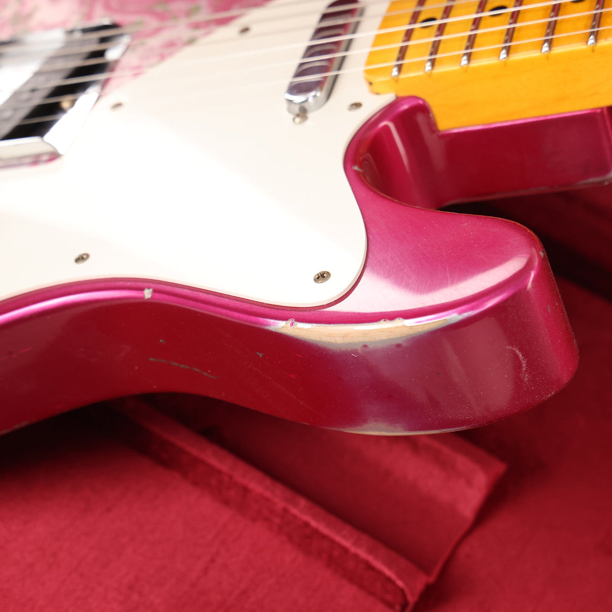 Fender Custom Shop Limited Edition 50's Thinline Telecaster Relic Pink Paisley — 10