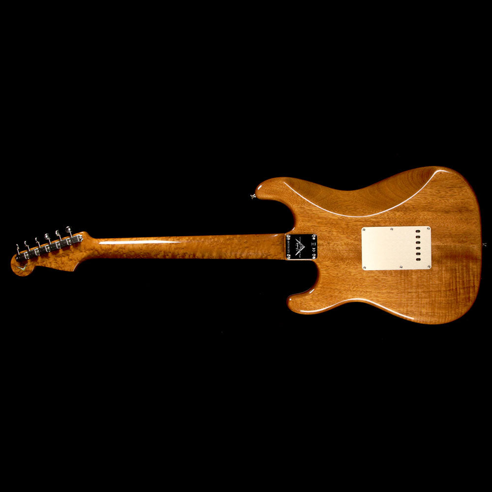 Fender Custom Shop Artisan Thinline Koa Stratocaster Aged Natural — 3