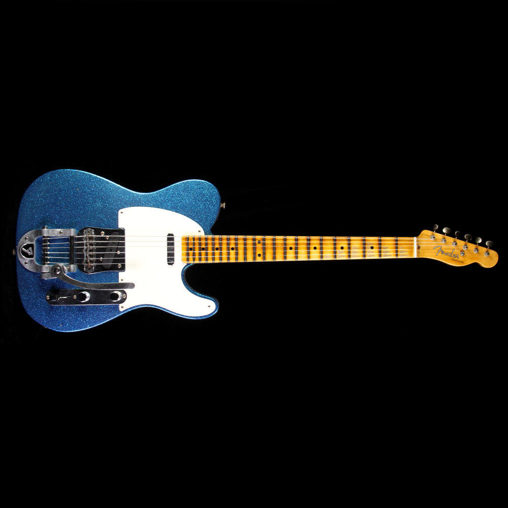 Fender Custom Shop Limited Twisted Telecaster Journeyman Relic Aged Blue Sparkle — 2