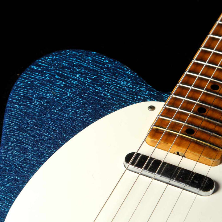 Fender Custom Shop Limited Twisted Telecaster Journeyman Relic Aged Blue Sparkle