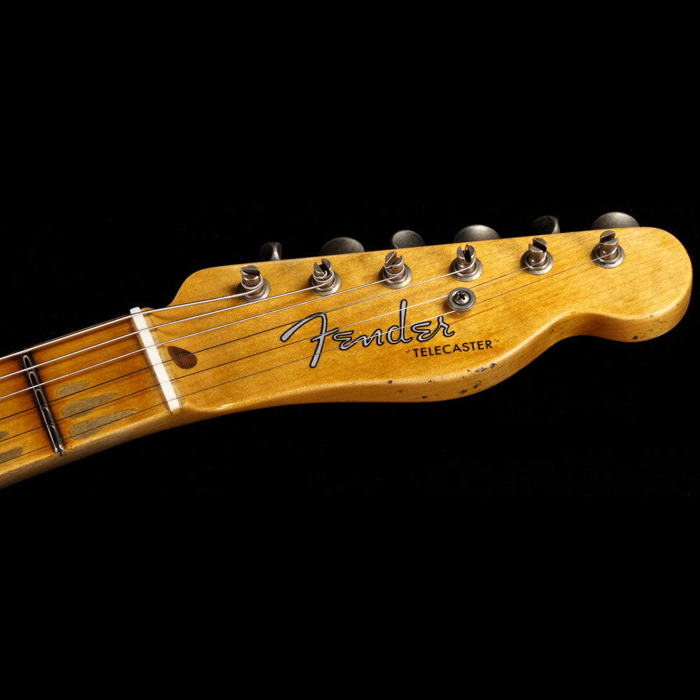 Fender Custom Shop Limited Twisted Telecaster Journeyman Relic Aged Blue Sparkle — 9