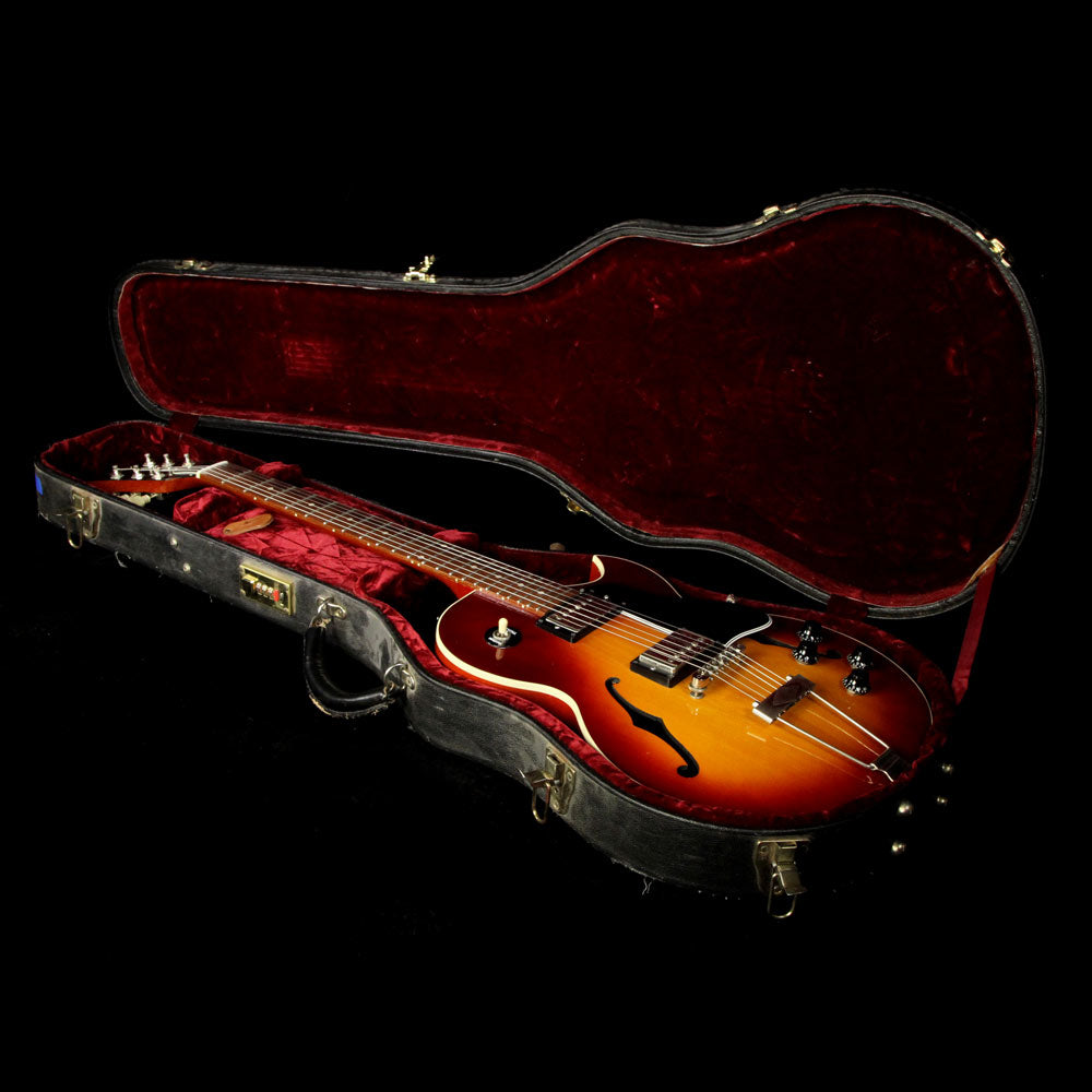 Used 2000 Gibson ES-446 Hollowbody Electric Guitar Ember Burst — 7