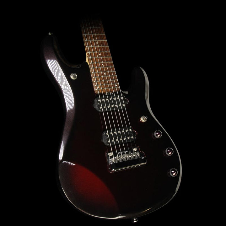 Used Ernie Ball Music Man JP7 John Petrucci Signature Guitar Pearl Red Burst