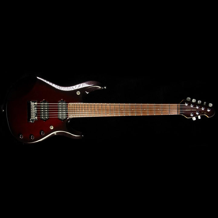 Used Ernie Ball Music Man JP7 John Petrucci Signature Guitar Pearl Red Burst