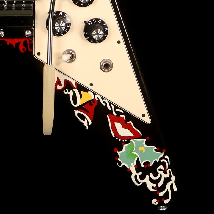 Gibson Custom Shop Jimi Hendrix Psychedelic Hand Painted Flying V 2006