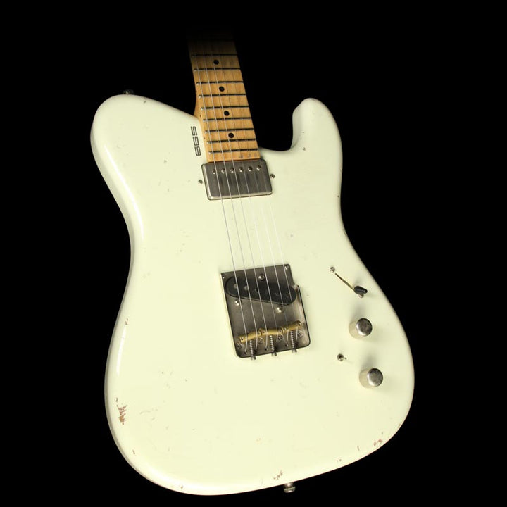 Used 2014 Tausch 665 Raw Electric Guitar Vintage White Relic