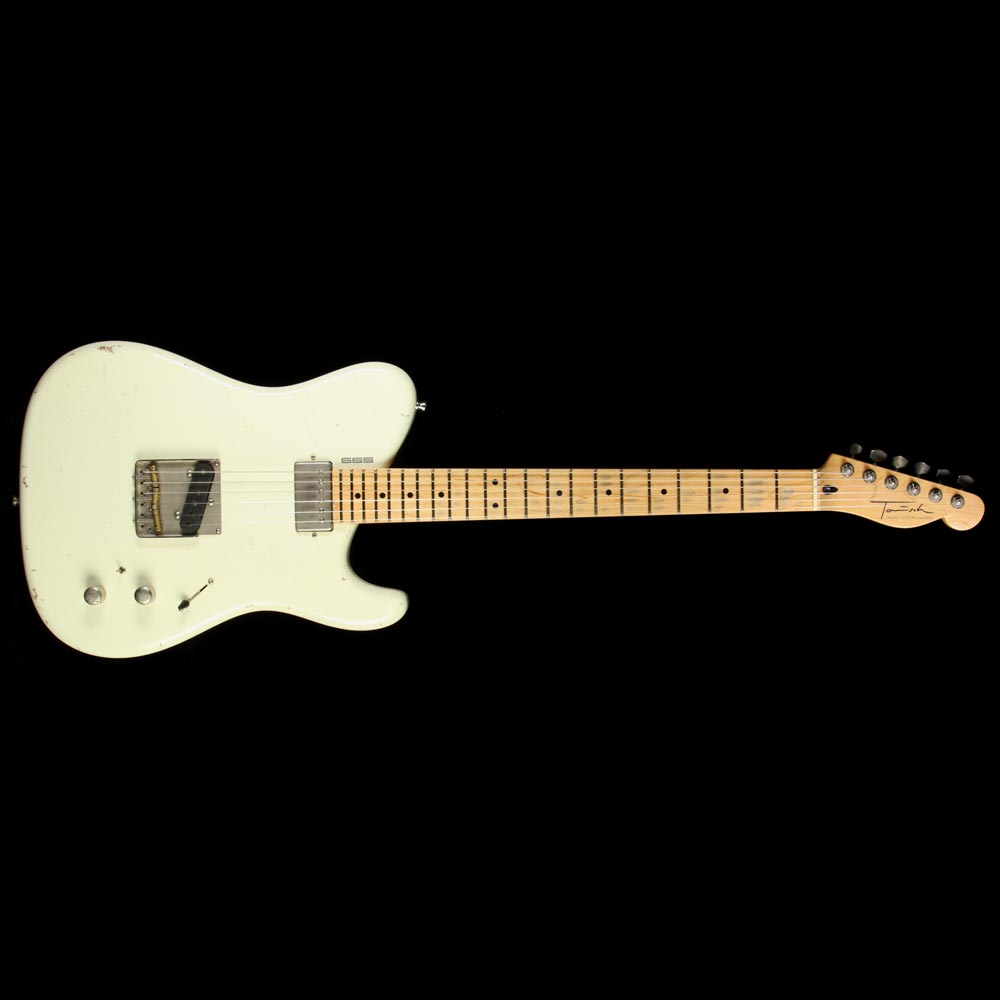 Used 2014 Tausch 665 Raw Electric Guitar Vintage White Relic — 2