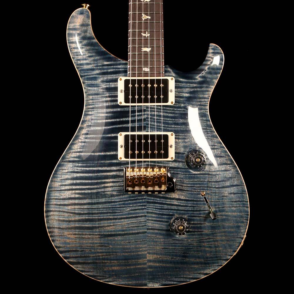 PRS Custom 24 10-Top Faded Whale Blue — 1
