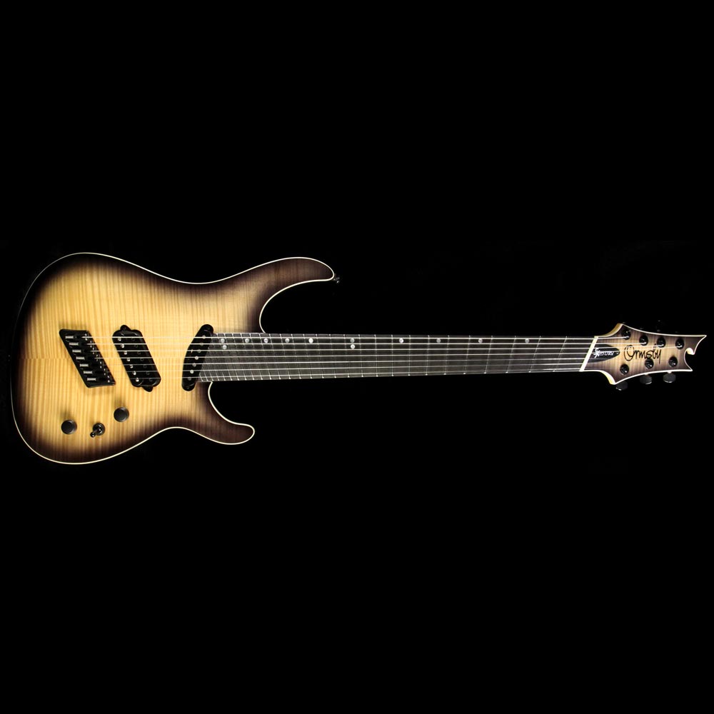 Ormsby GTR Production Model SX 7 7-String Electric Guitar Charcoal Burst — 2