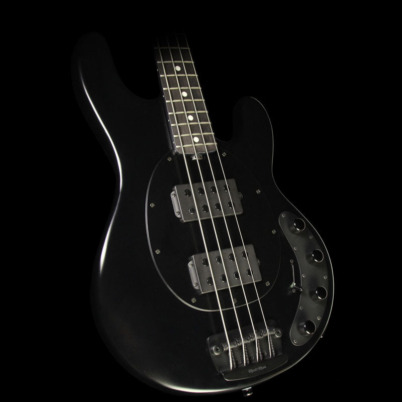 Used 2016 Ernie Ball Music Man StingRay HH Electric Bass Stealth Black — 1