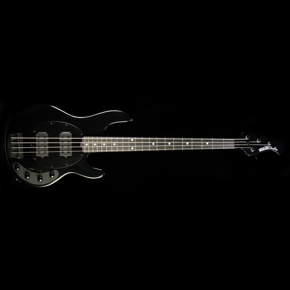 Used 2016 Ernie Ball Music Man StingRay HH Electric Bass Stealth Black — 2