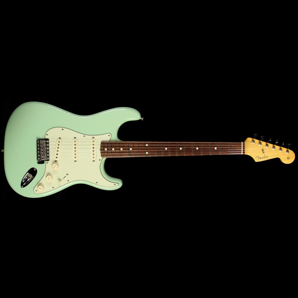 Used 2007 Fender American Vintage '62 Stratocaster Electric Guitar Seafoam Green — 2