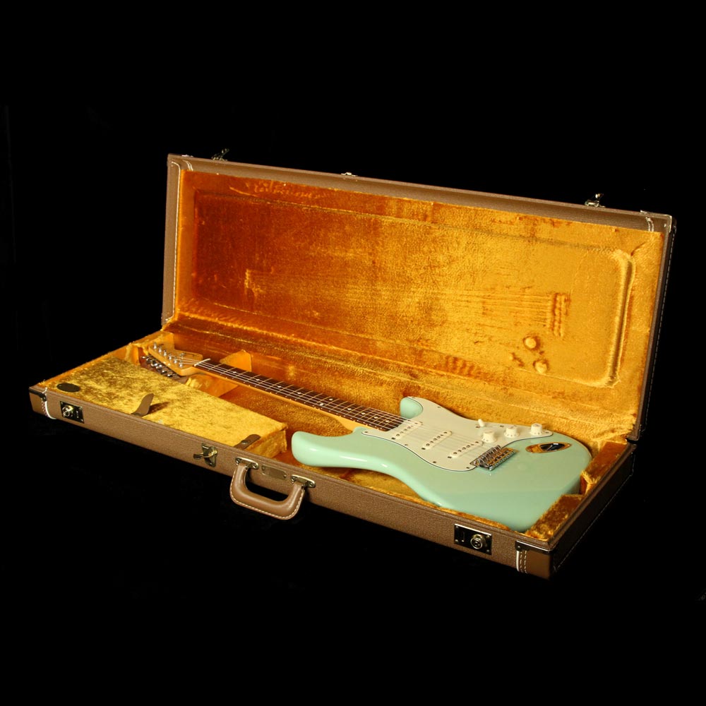 Used 2007 Fender American Vintage '62 Stratocaster Electric Guitar Seafoam Green — 5