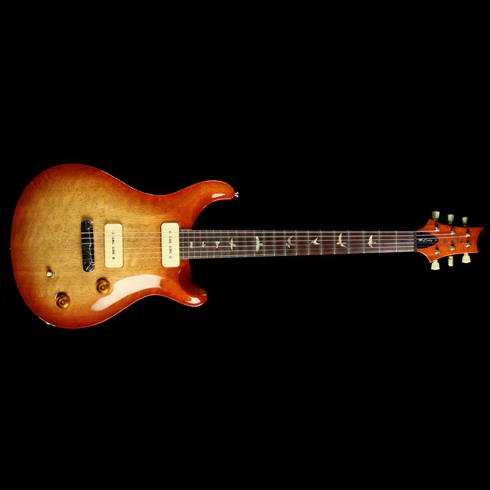 PRS Korina McCarty Soapbar Electric Guitar Cherry Sunburst 2007 — 2
