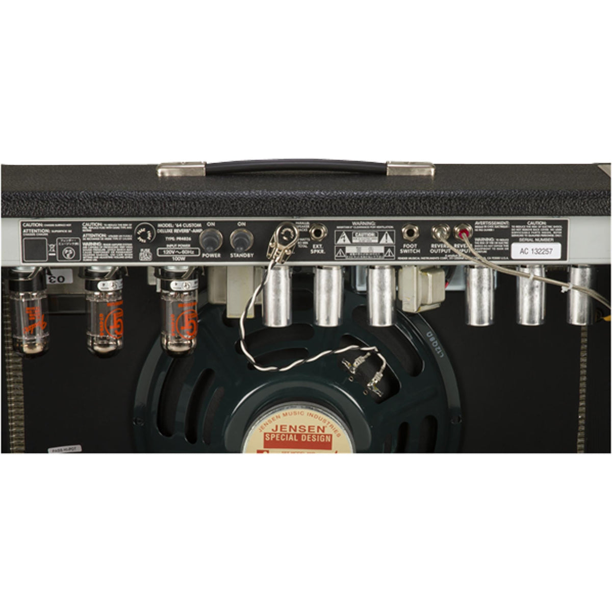 Fender '64 Custom Deluxe Reverb Combo Amplifier — 4