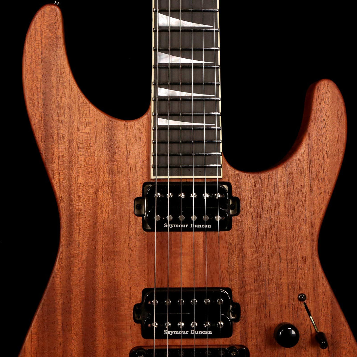 Jackson Custom Shop Roasted Mahogany SL2 Soloist Natural Oil — 6