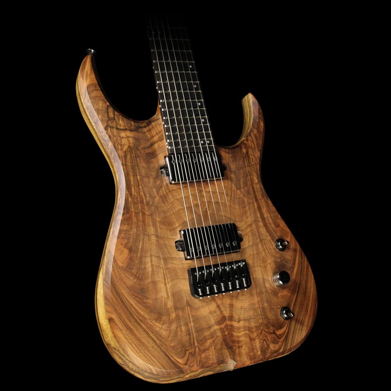 Skervesen Raptor 7 Electric Guitar Natural Walnut | The Music Zoo