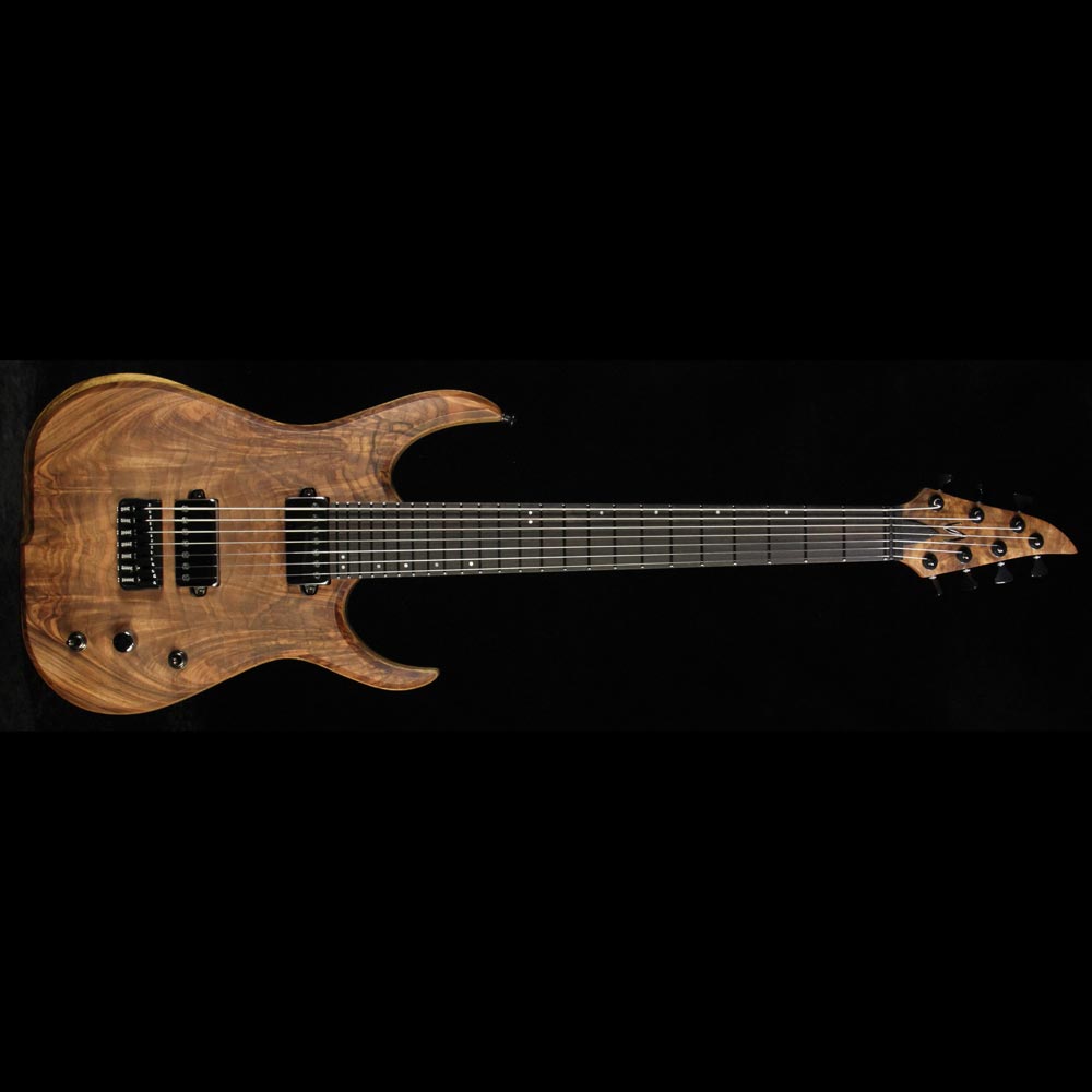 Skervesen Raptor 7 Electric Guitar Natural Walnut — 2
