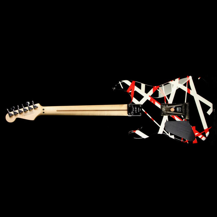 Used 2007 Charvel EVH Owned and Signed Art Series Electric Guitar Red, Black & White