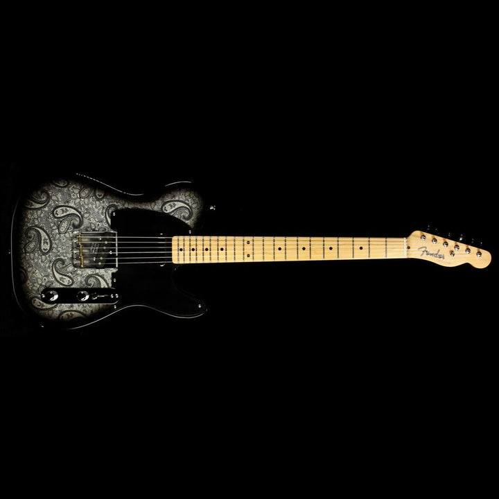Used 2015 Fender Custom Shop Masterbuilt Jason Smith Telecaster Electric Guitar Metal Foil Paisley