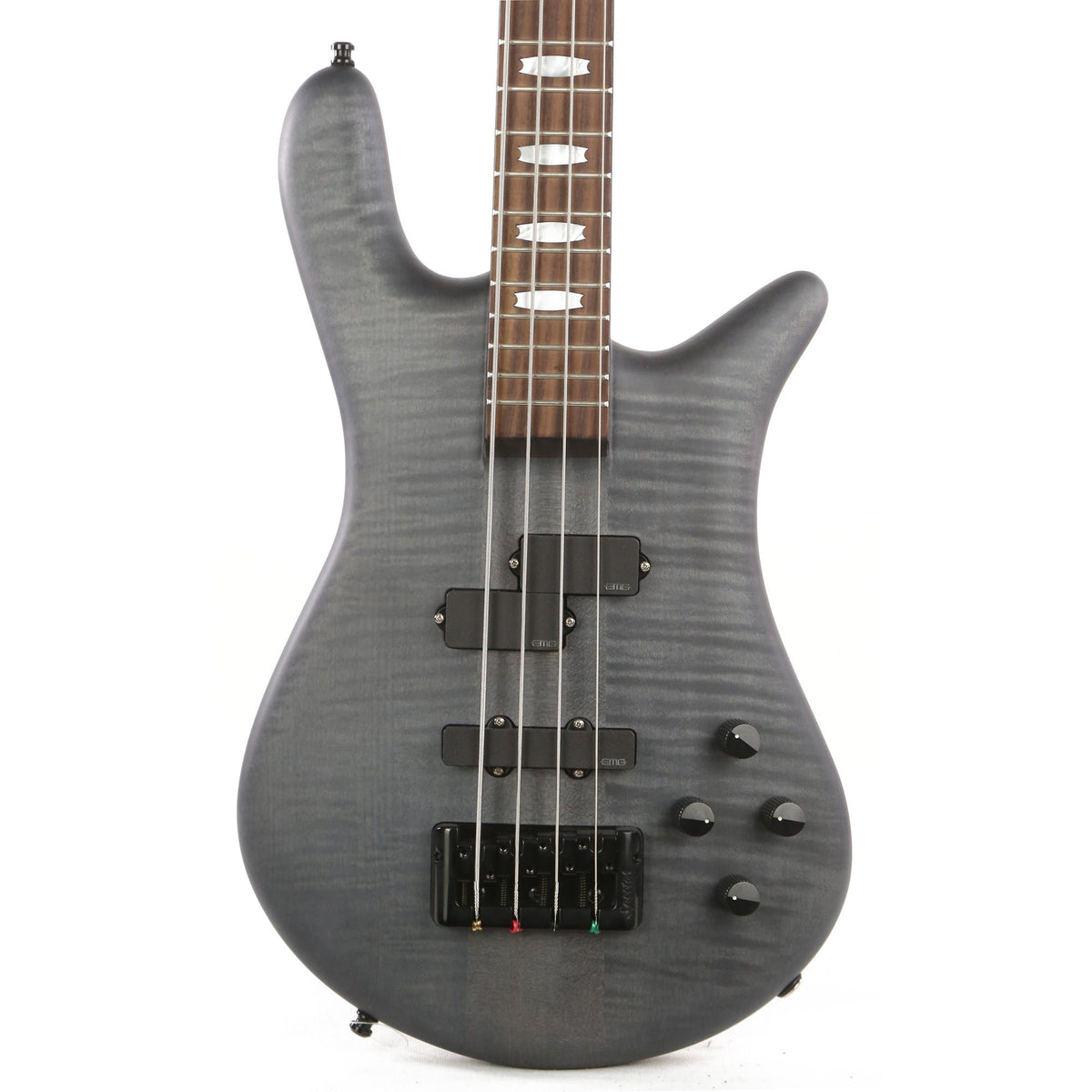 Spector Euro4 LX Electric Bass Guitar Trans Black Stain Matte — 1