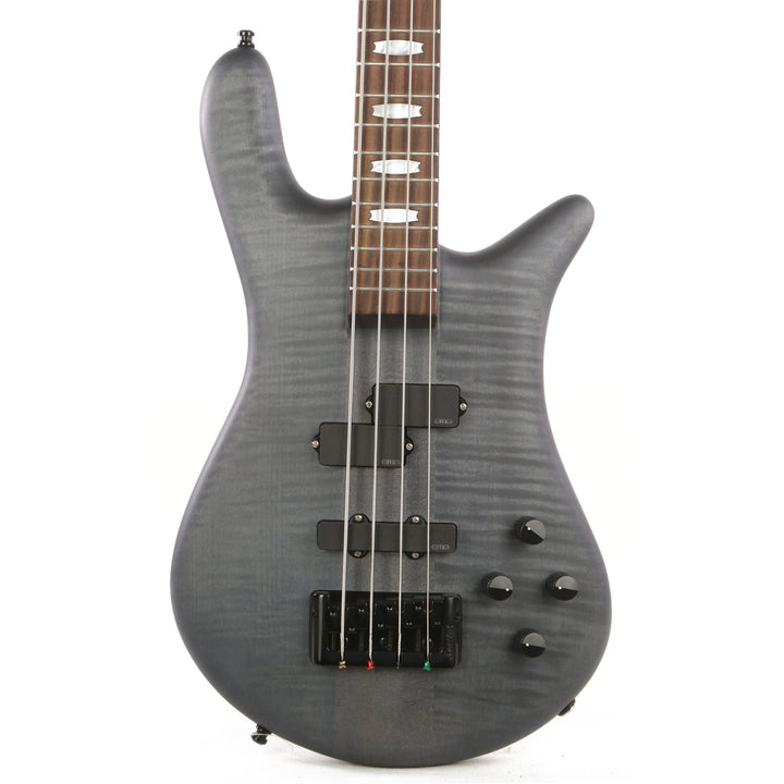 Spector Euro4 LX Electric Bass Guitar Trans Black Stain Matte