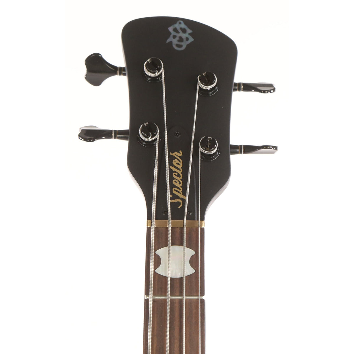 Spector Euro4 LX Electric Bass Guitar Trans Black Stain Matte — 4