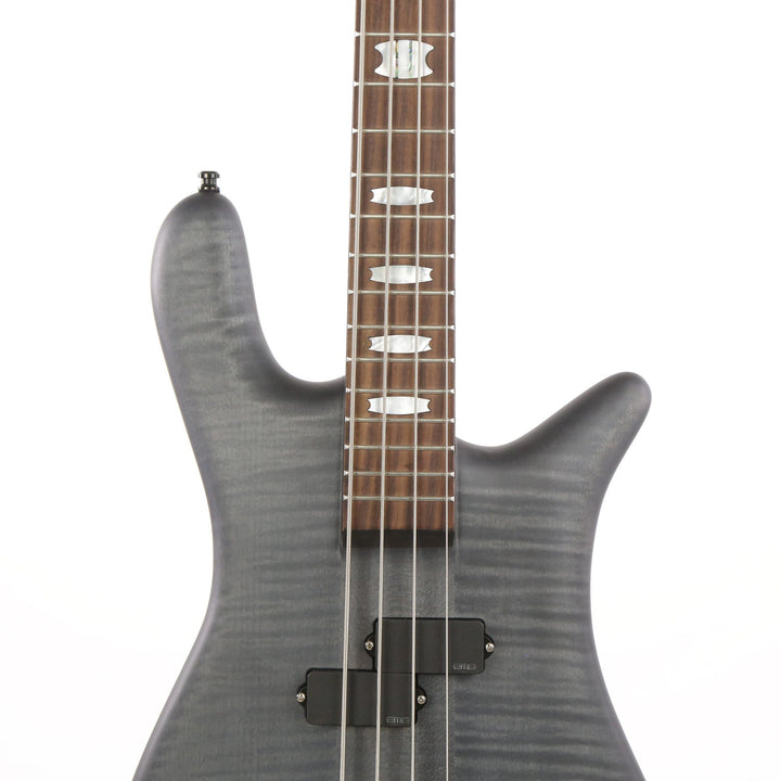 Spector Euro4 LX Electric Bass Guitar Trans Black Stain Matte