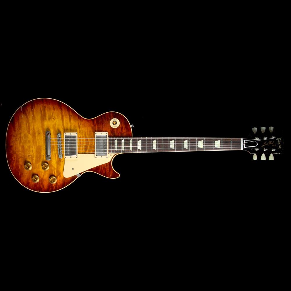 Gibson Custom Shop Les Paul Standard Figured Top Tom Murphy Painted & Aged Electric Guitar Murphy Burst — 2