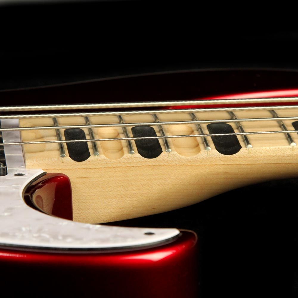 Used Yamaha Attitude II Billy Sheehan Signature Electric Bass Guitar Lava Red — 5