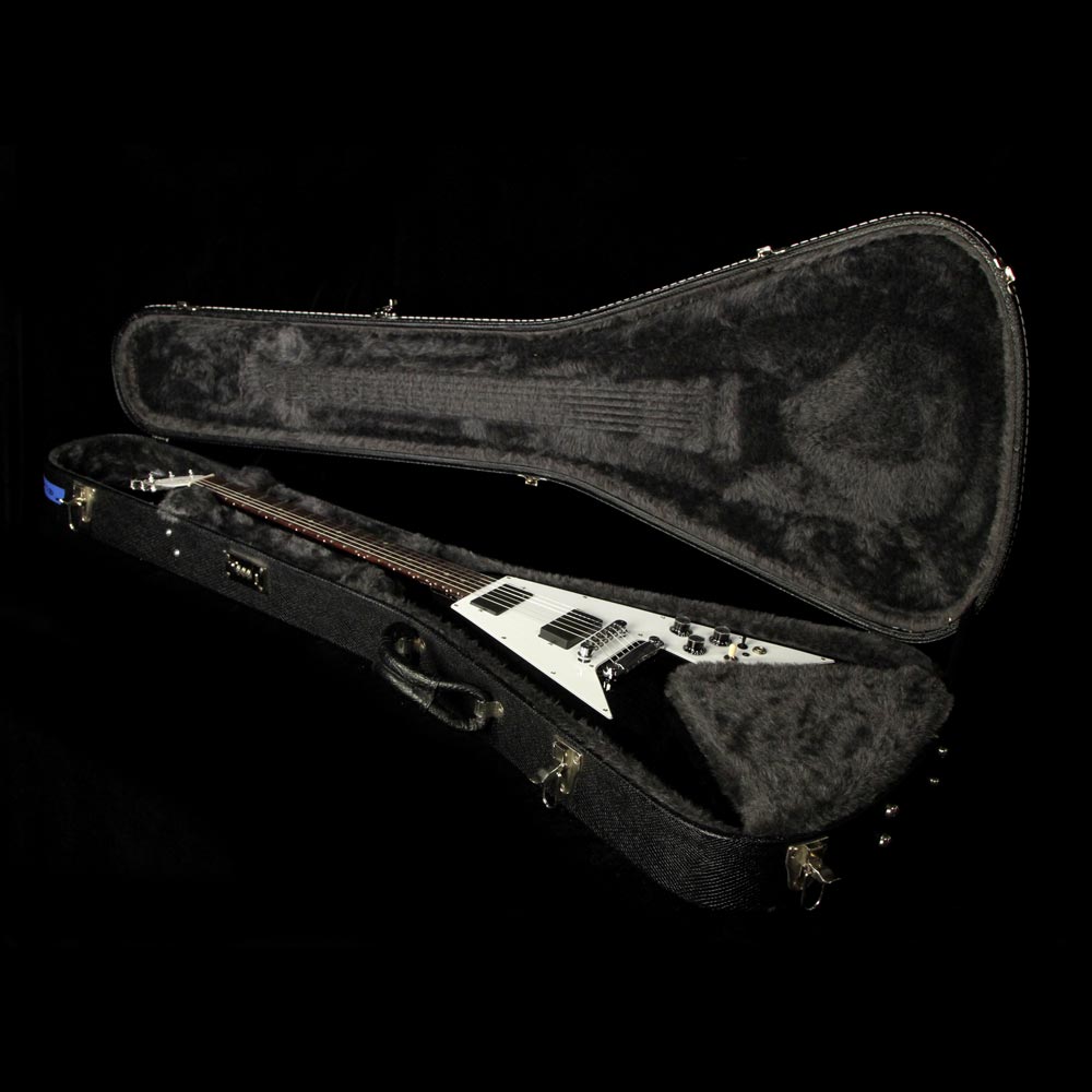 Used Gibson Flying V Faded Electric Guitar RS Guitarworks Refinished Ebony — 5