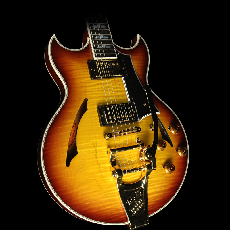 Used Gibson Custom Shop Johnny A. Signature with Bigsby Electric Guitar Sunset Glow — 1