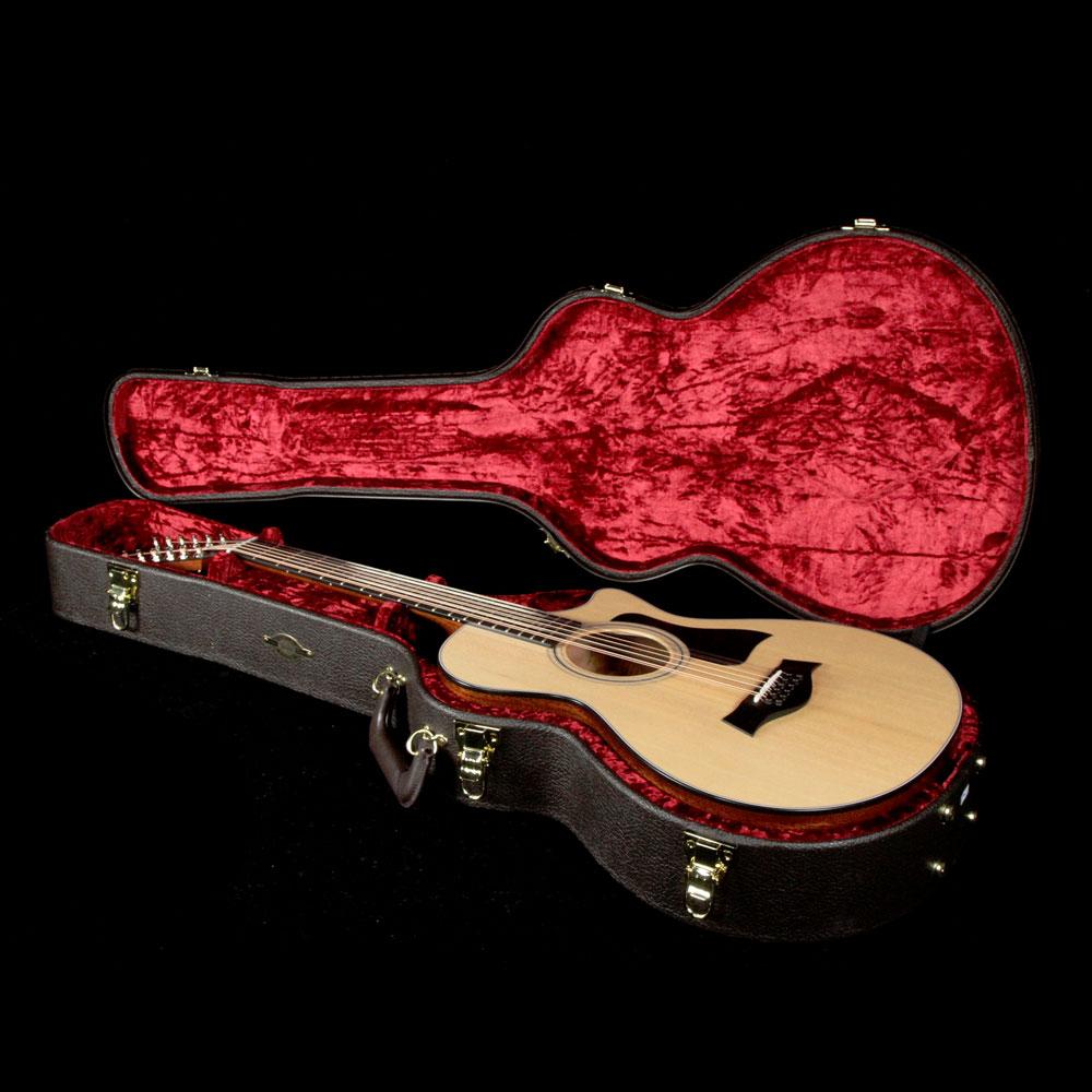 Taylor 352ce 12-Fret Grand Concert 12-String Left-Handed Acoustic Natural — 8